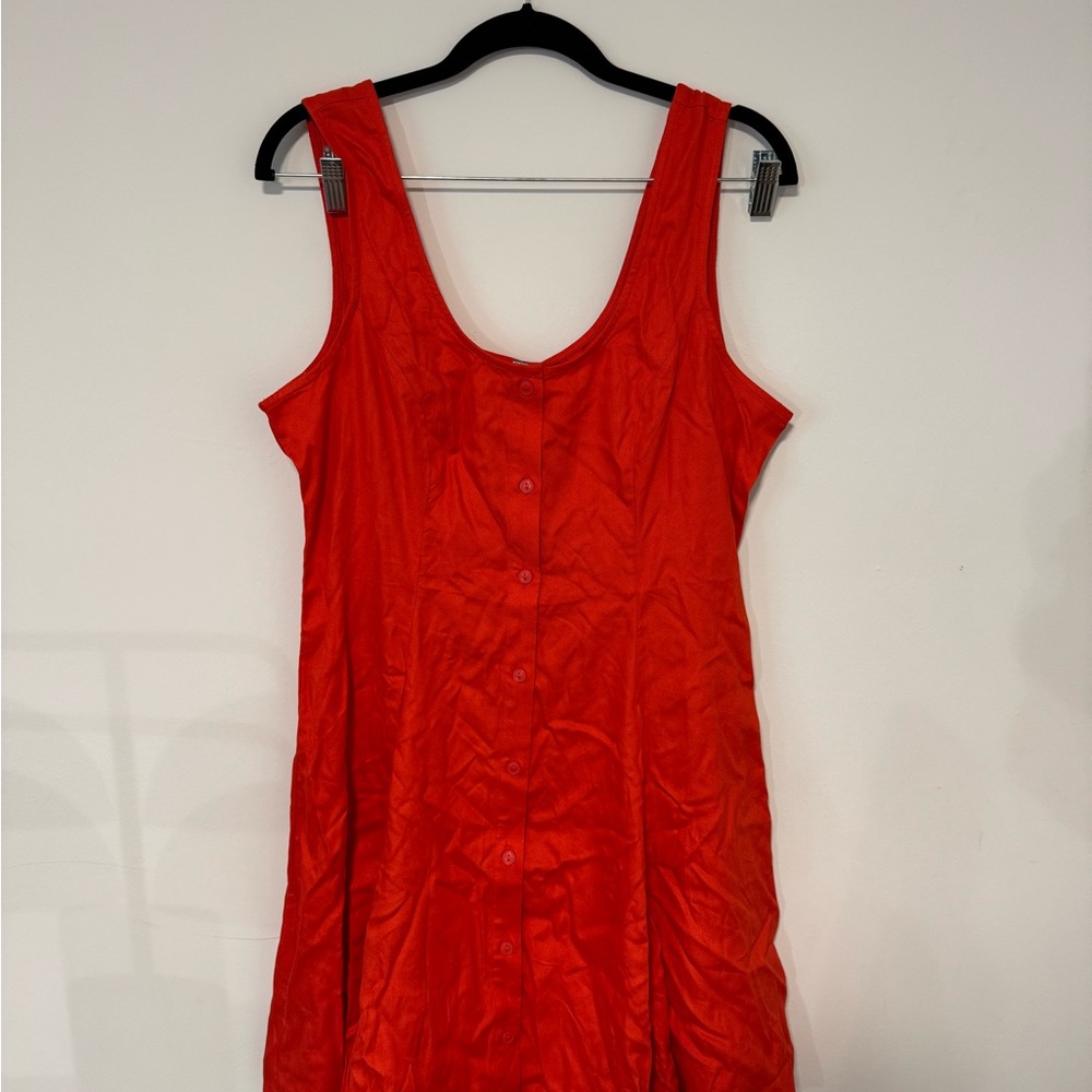 Old Navy Bright Red Dress